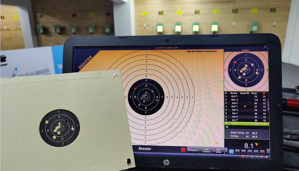 Accuracy Test Electronic Target