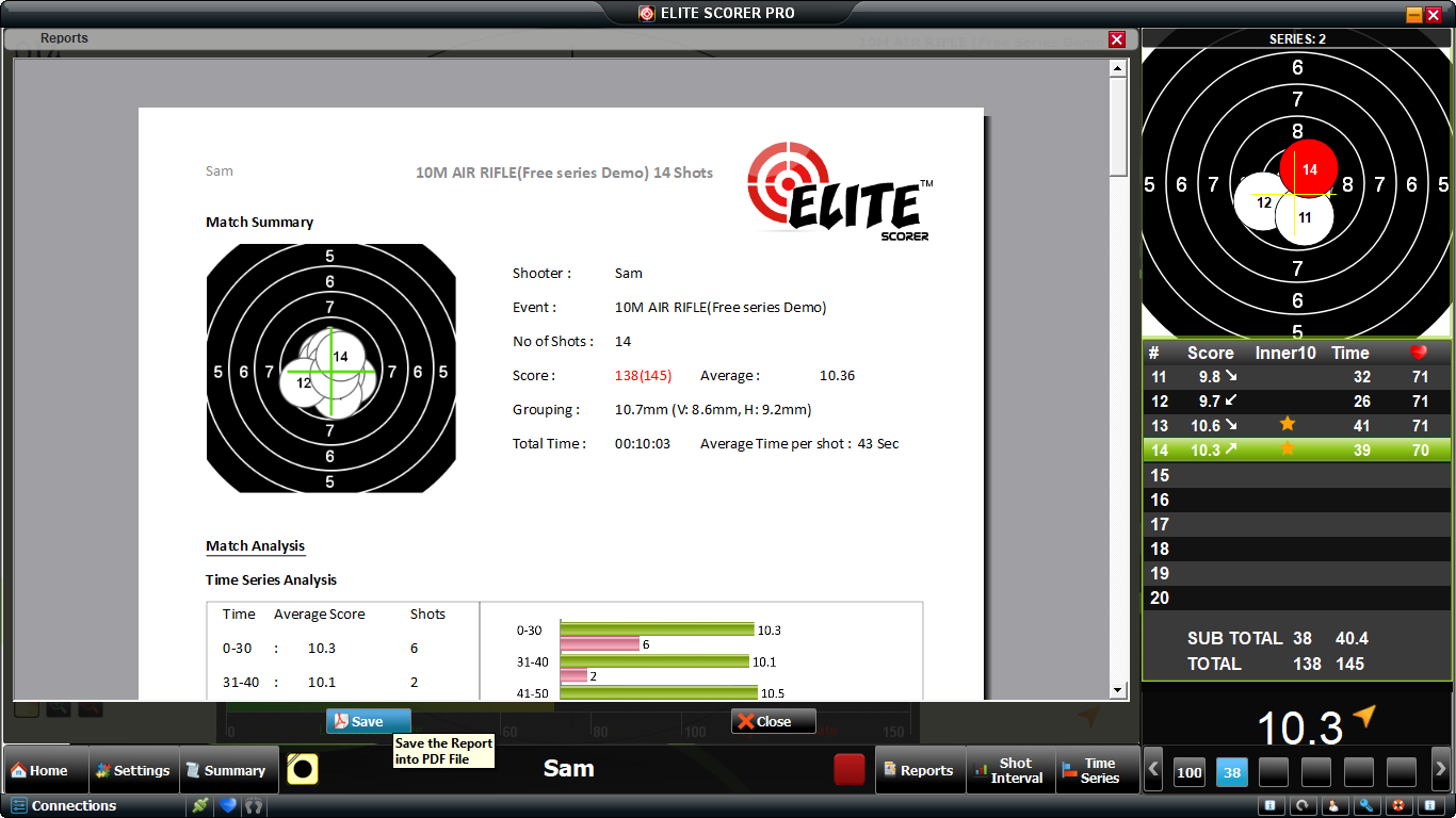 Shooting Reports